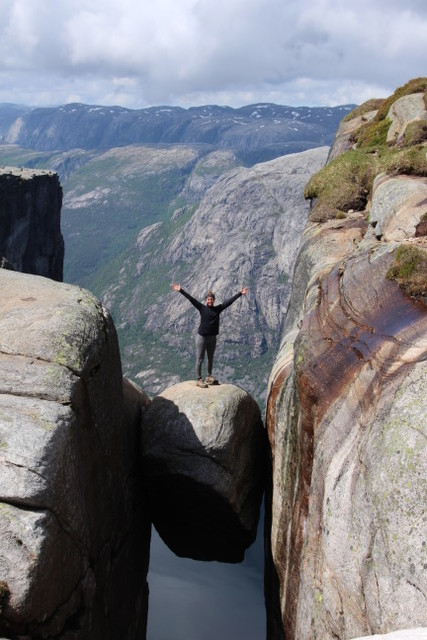 Kjeragbolten Hike in Stavanger, Norway