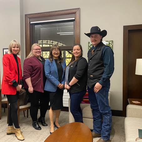 Canadian Cattle Youth Council fly-in meetings on Parliament Hill a Success