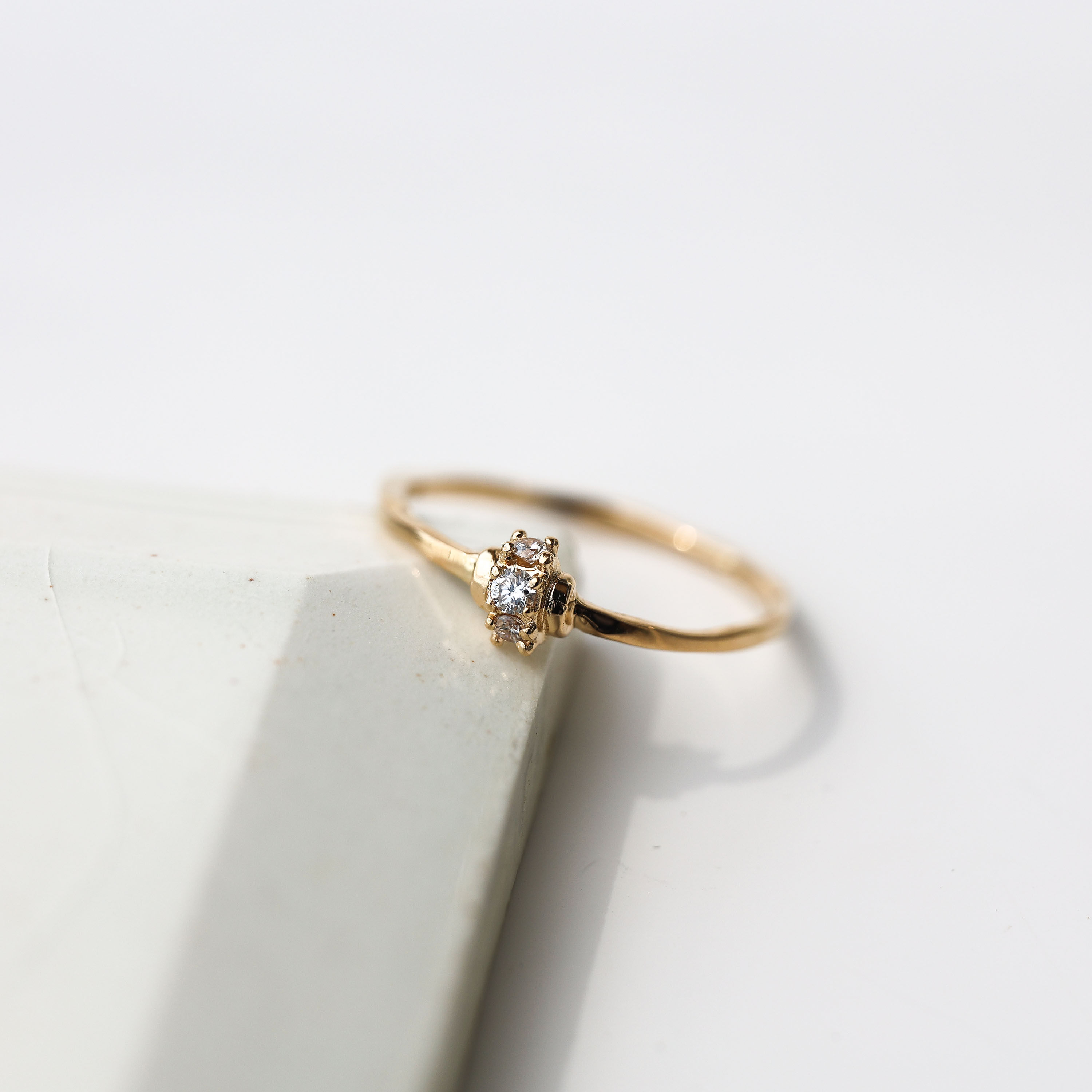 Knot Diamond Ring