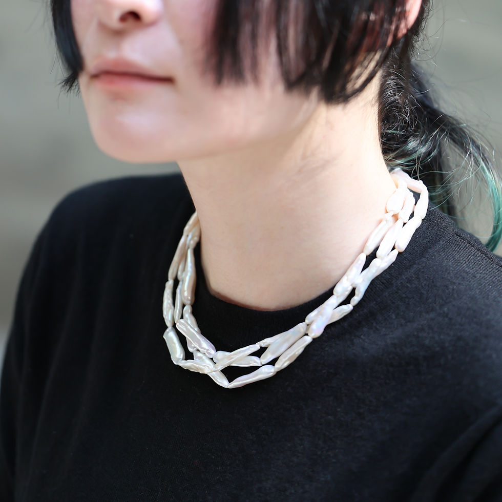 サムネイル： Reed Pearl Necklace Full-Necklace