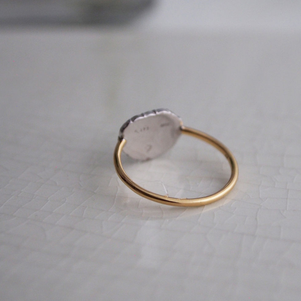 サムネイル： Rose cut Diamond Ring 0.3ct