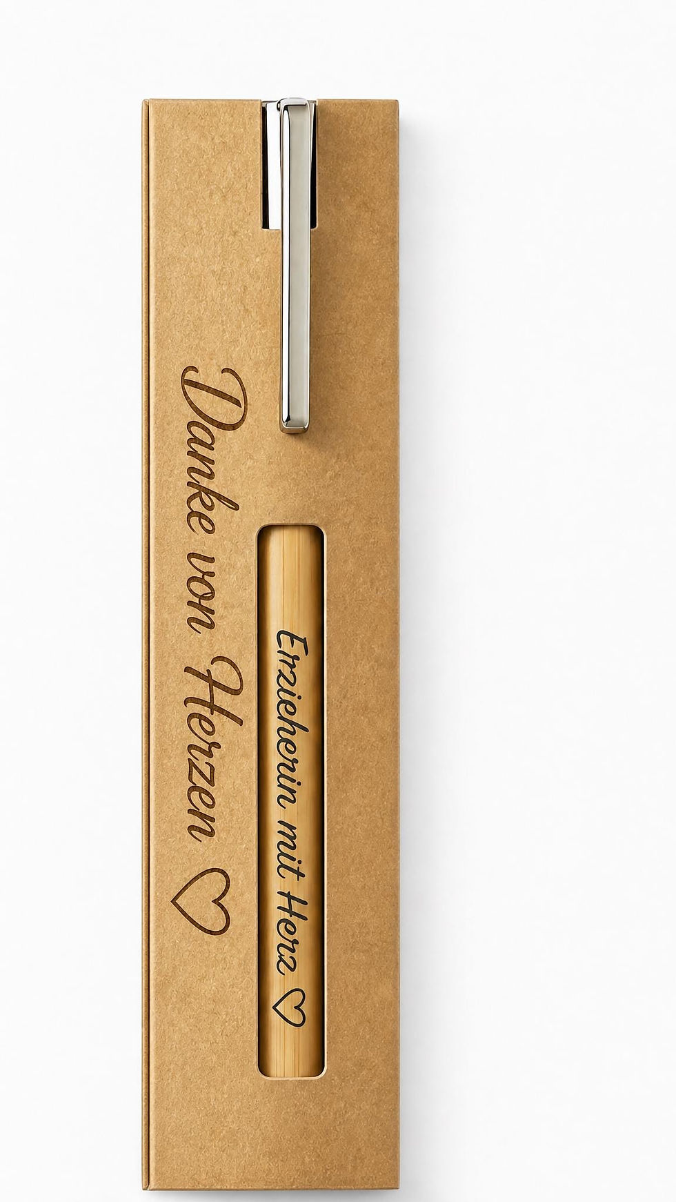 Miniaturbild: Personalisiertes Set Erzieherin mit Herz | Schlüsselanhänger + Stift | Kita G...