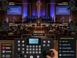 PTZ Camera Controller