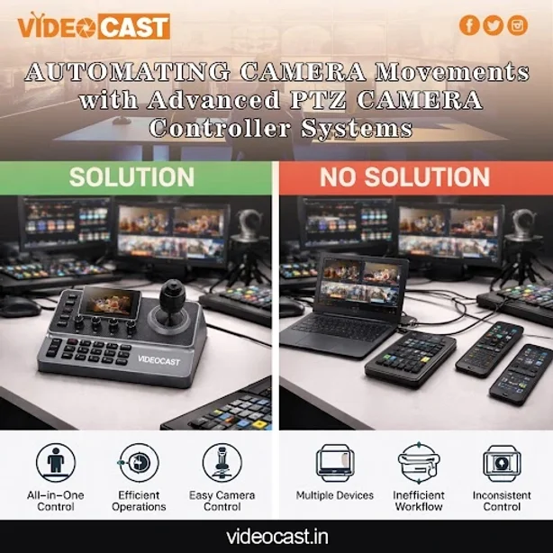 3d Rotation Matrix Camera Controller Automating Camera Movement with Advanced PTZ Camera Controller System