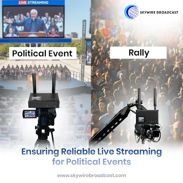 Why Are Video Encoders Essential for Live Political Events & Rallies?