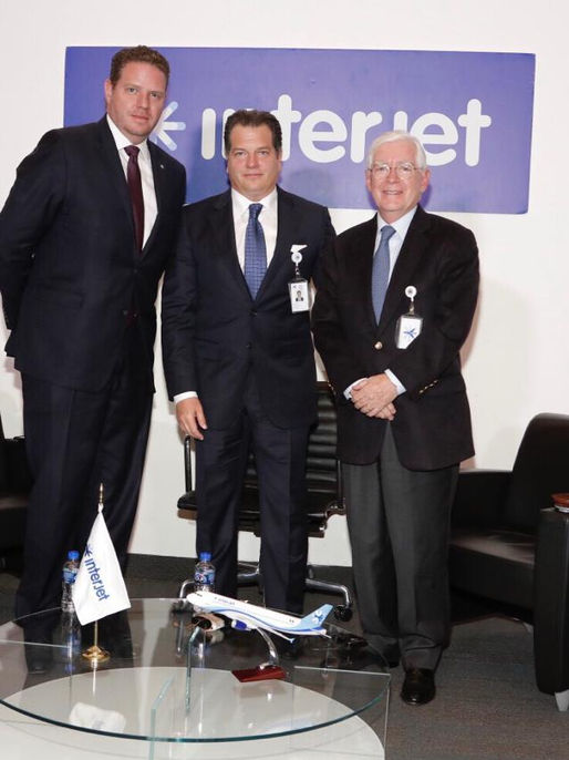 Designan consejo de administración de Interjet a William Shaw, como nuevo director general de la aer