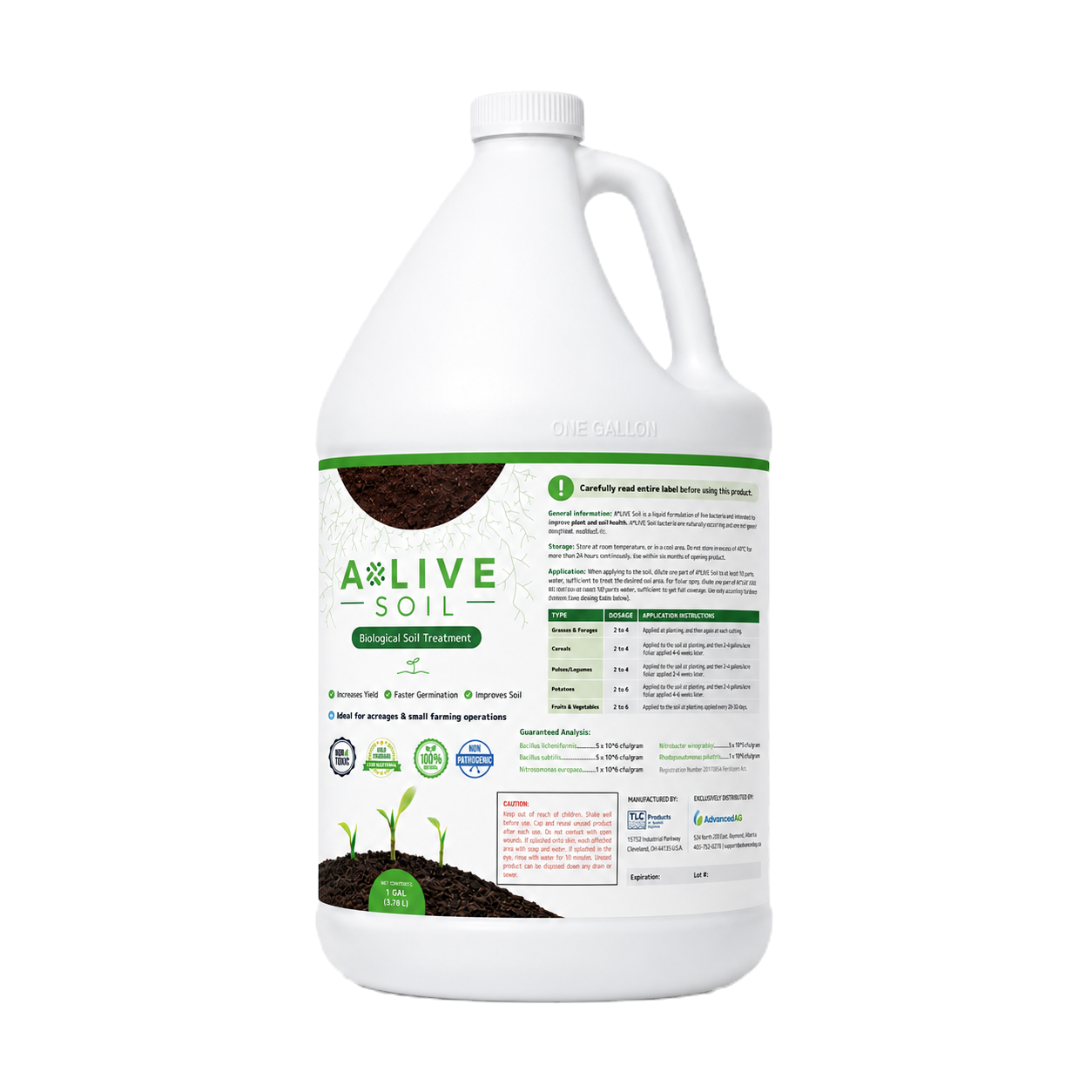 A*LIVE™ Soil (1gal/3.78L)