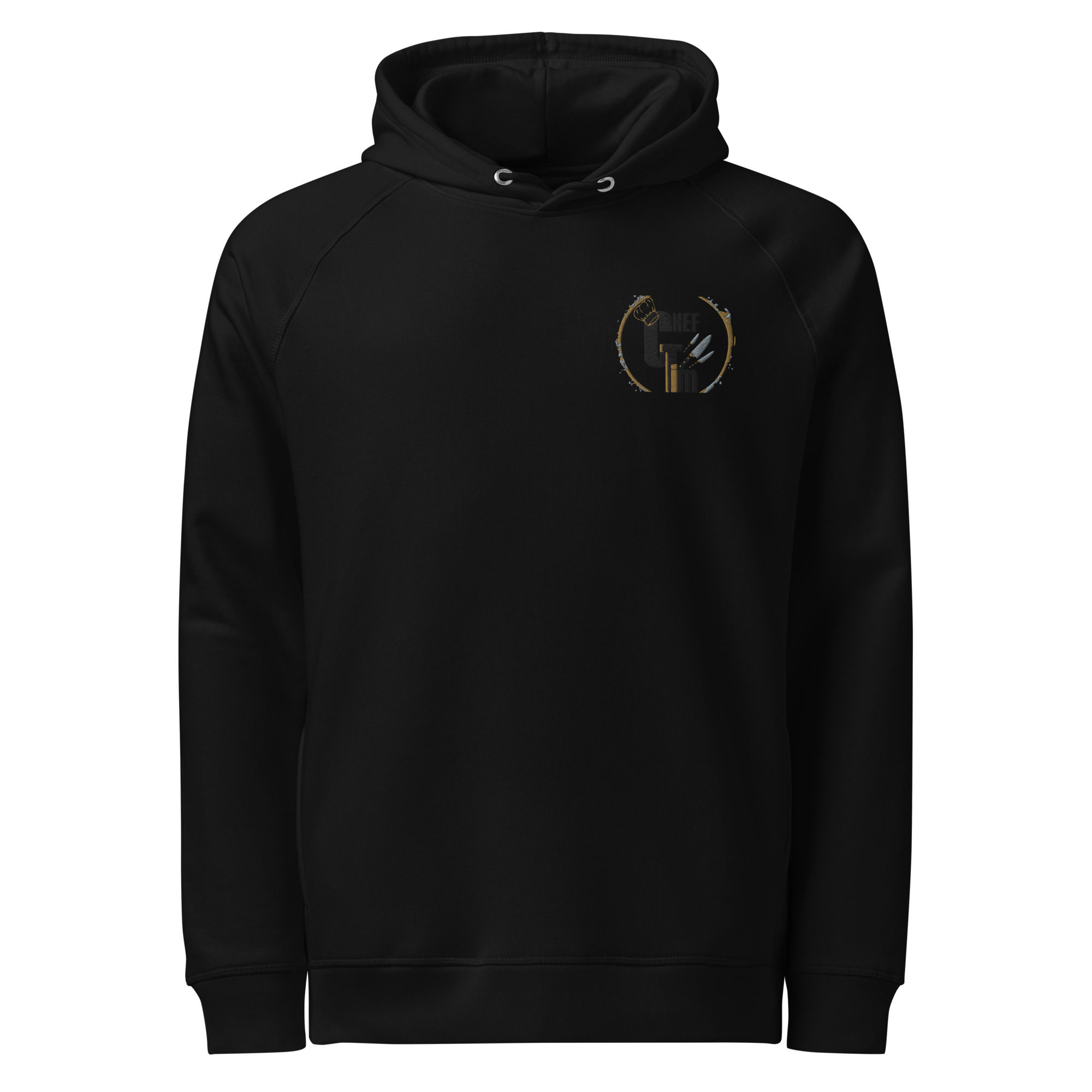 Unisex organic side pocket hoodie