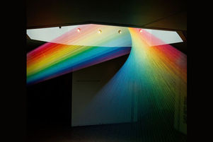 Gabriel Dawe's Plexus No. 29, BYU Art Museum, in the manner of Chieko Okazaki's prism analogy