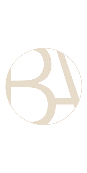Beiges Logo von Polarity Bea Azizi, Praxis für Polarity-Therapie in Suhr