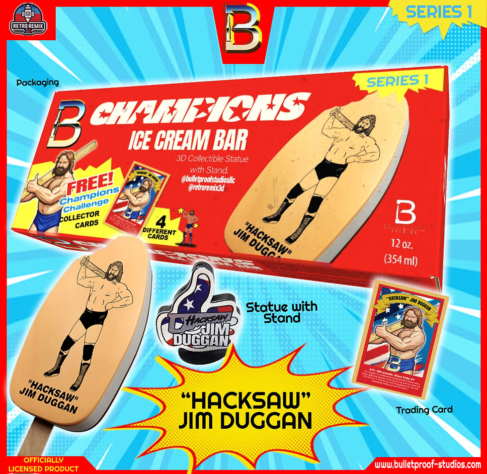 Thumbnail: Champions Ice Cream Bars Series 1:"Hacksaw" Jim Duggan