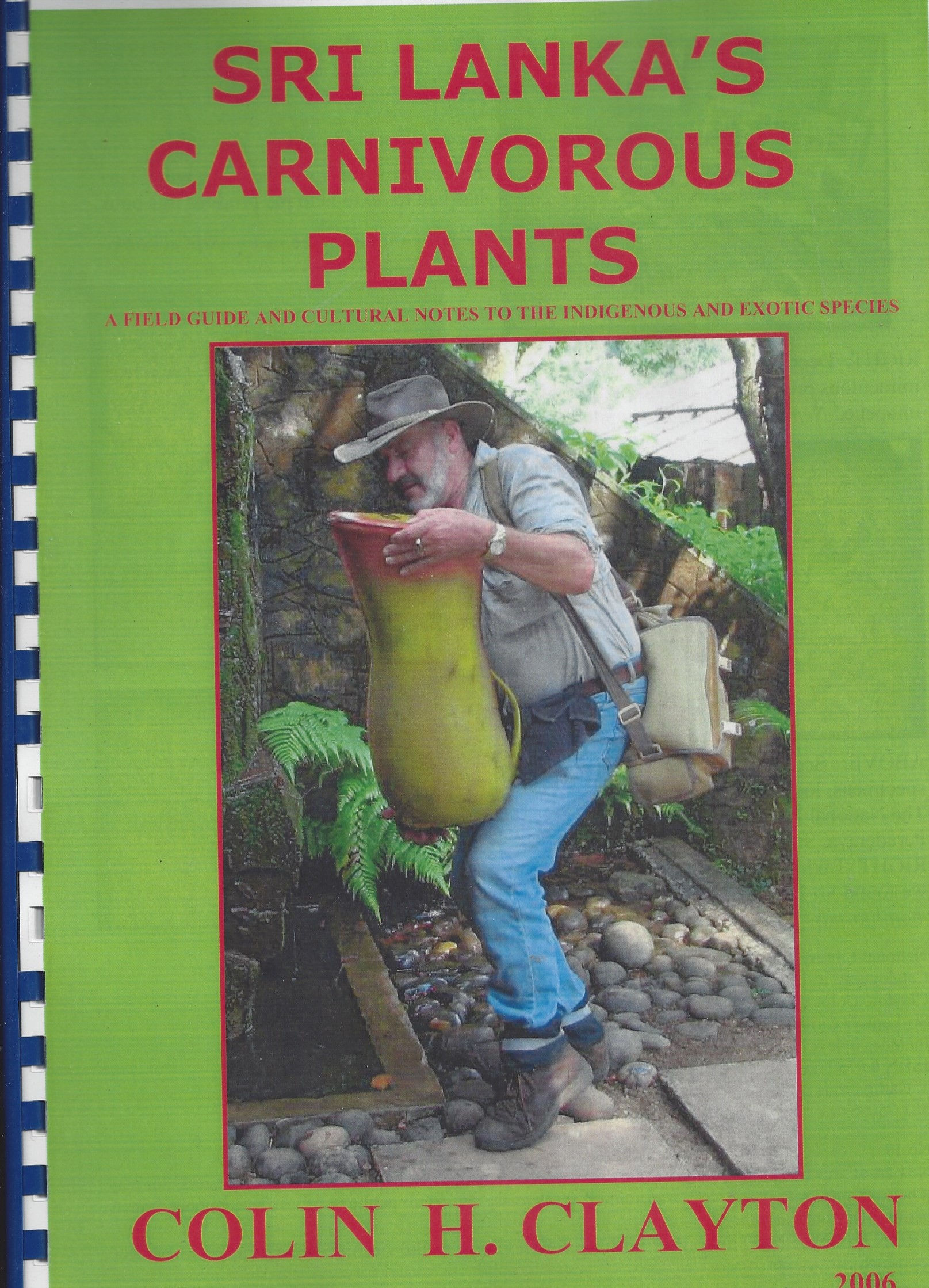 Sri Lanka's Carnivorous Plants - A Field And Cultural Notes - Clayton