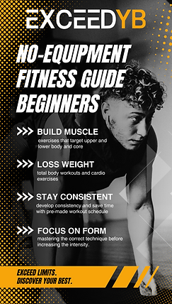 free fitness guide with no equipment beginners