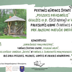 Respublikinė poetinė kūrybos šventė „Poezijos pavasarėlis“