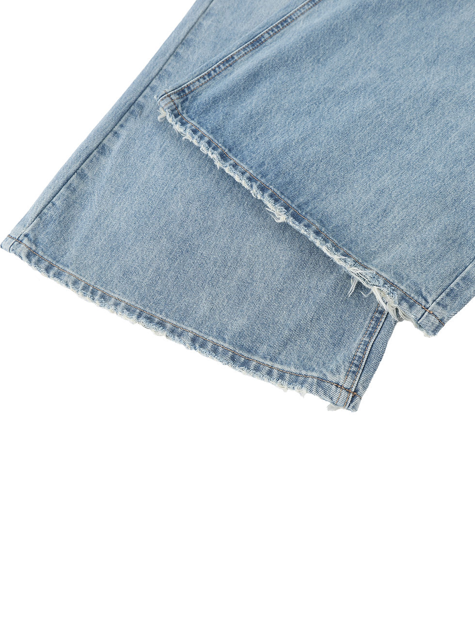 Thumbnail: CD Wacky Distressed Wide Leg Jeans