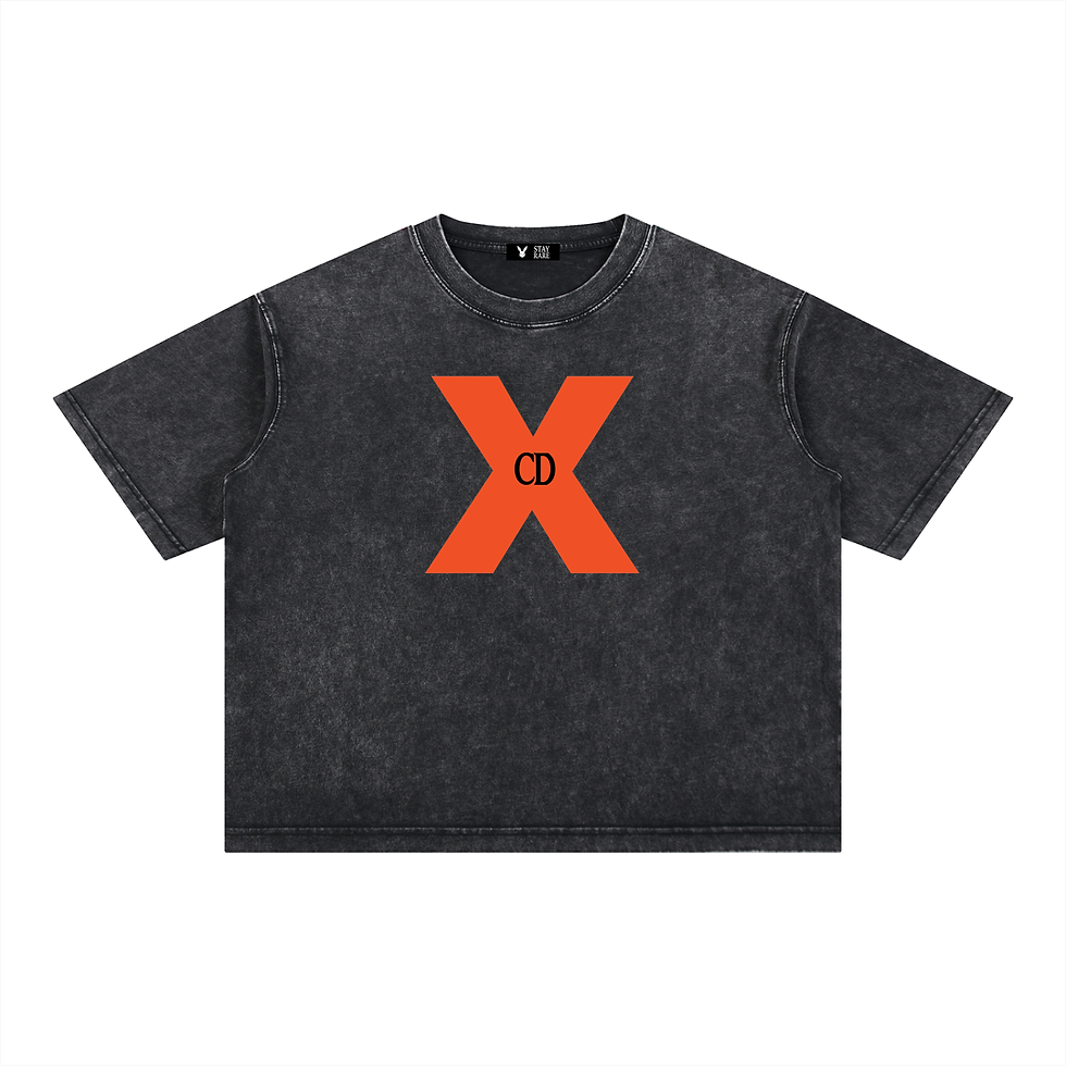 Thumbnail: Stone Wash Boxy CD T-Shirt