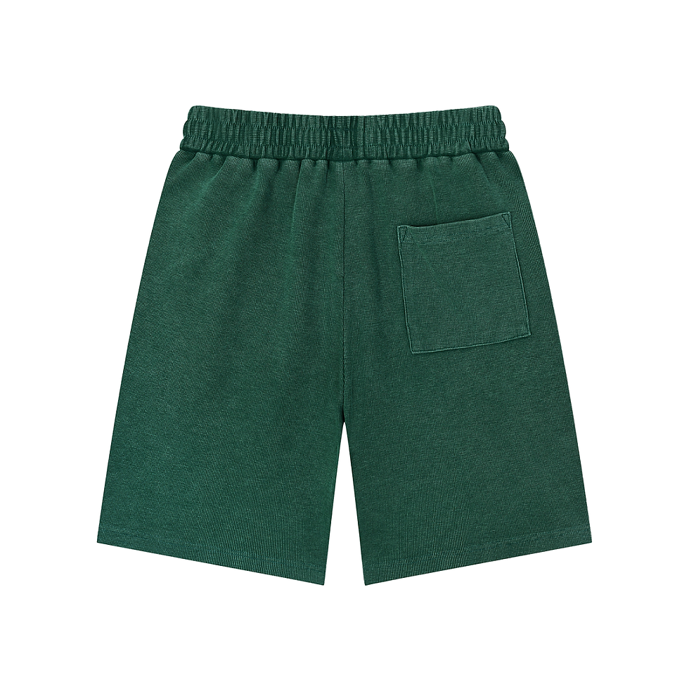 Thumbnail: Stone Wash CD  Waffle Knit Shorts
