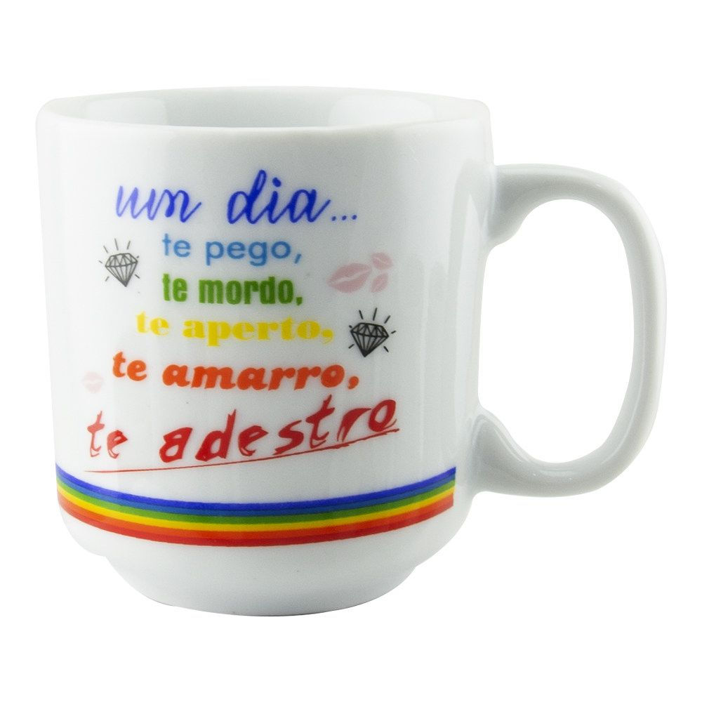 CANECA SENSUAL NUM DIA TE PEGO TE MORDO AGM