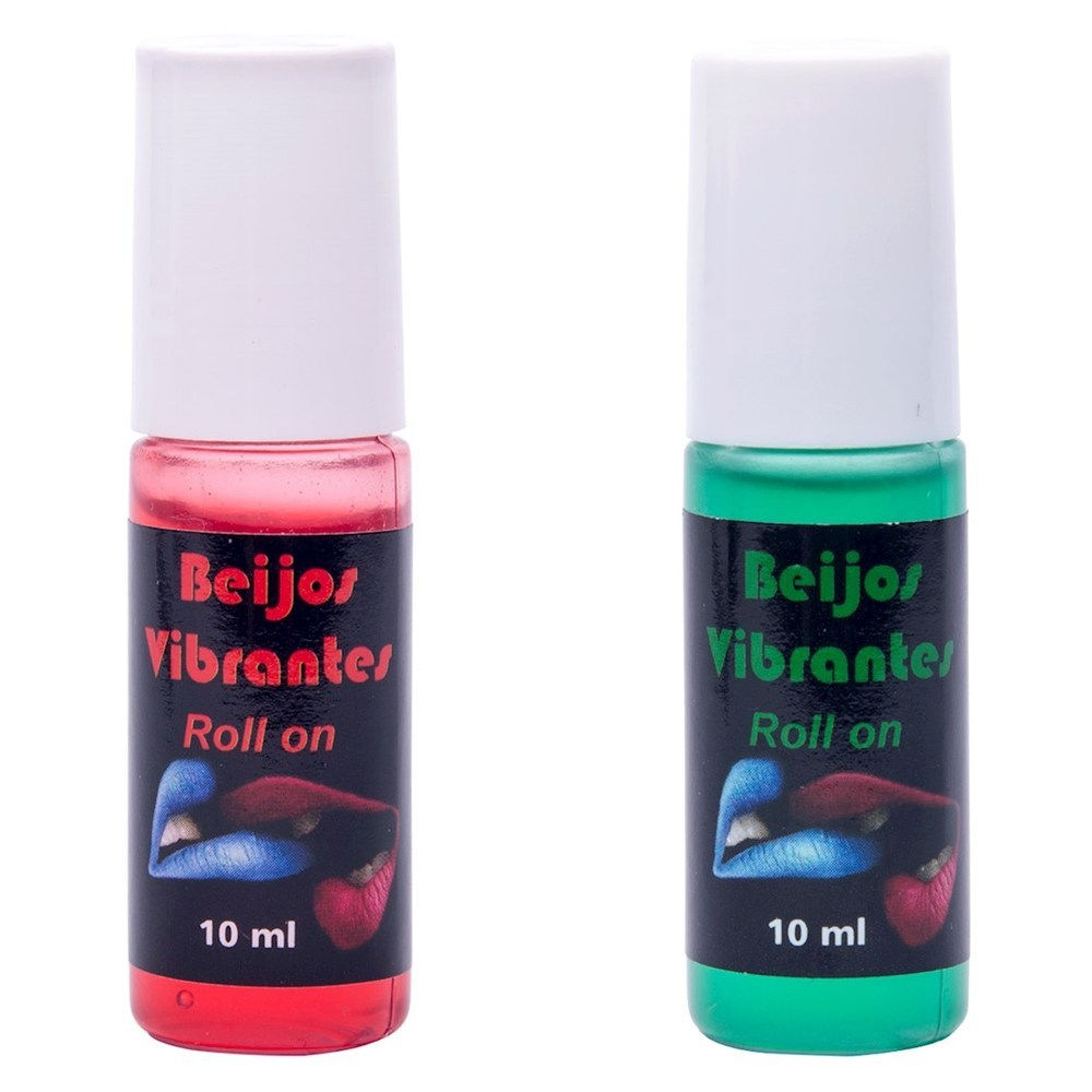 GEL DO BEIJO VIBRANTE EM ROLLON 10ML CHILLIES
