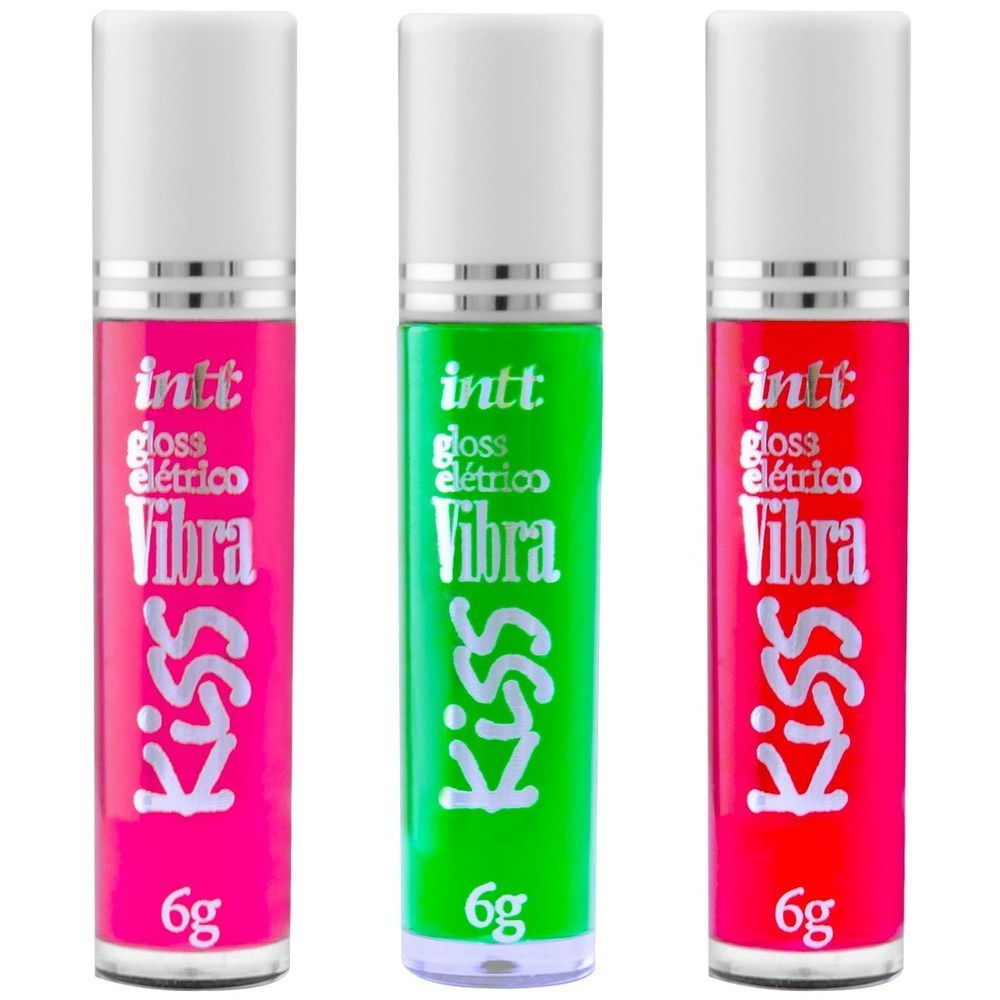 VIBRA KISS GLOSS ELÉTRICO AROMÁTICO 6G INTT