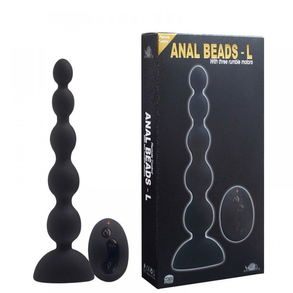 PLUG ANAL WIRELESS 10 VIBRAÇÕES ANAL BEADS-L GTOYS