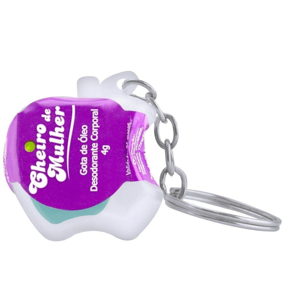 CHAVEIRO COM BOLINHA AROMÁTICA PAU BRASIL