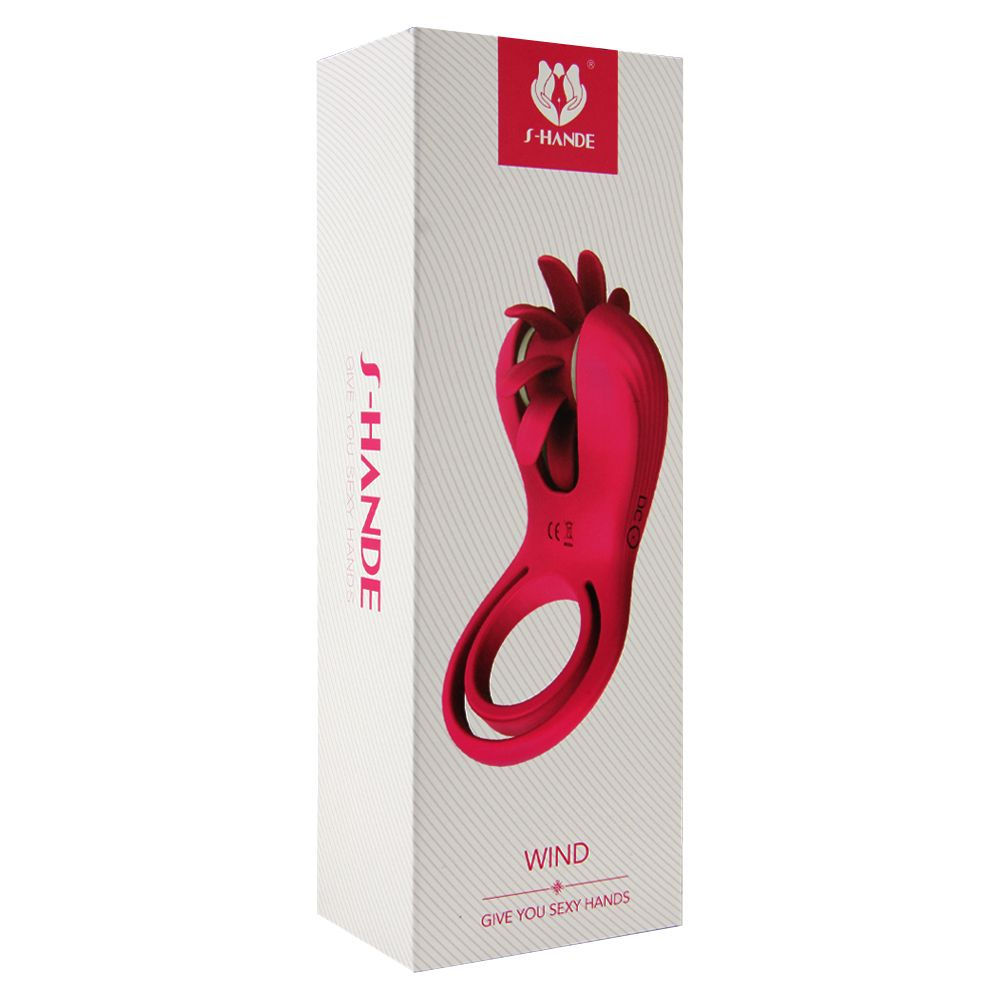 ANEL PENIANO VIBRADOR WIND S-HANDE SEXY IMPORT