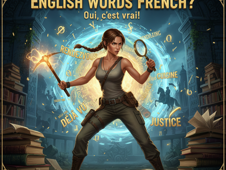 Why Are Half of My English Words French?