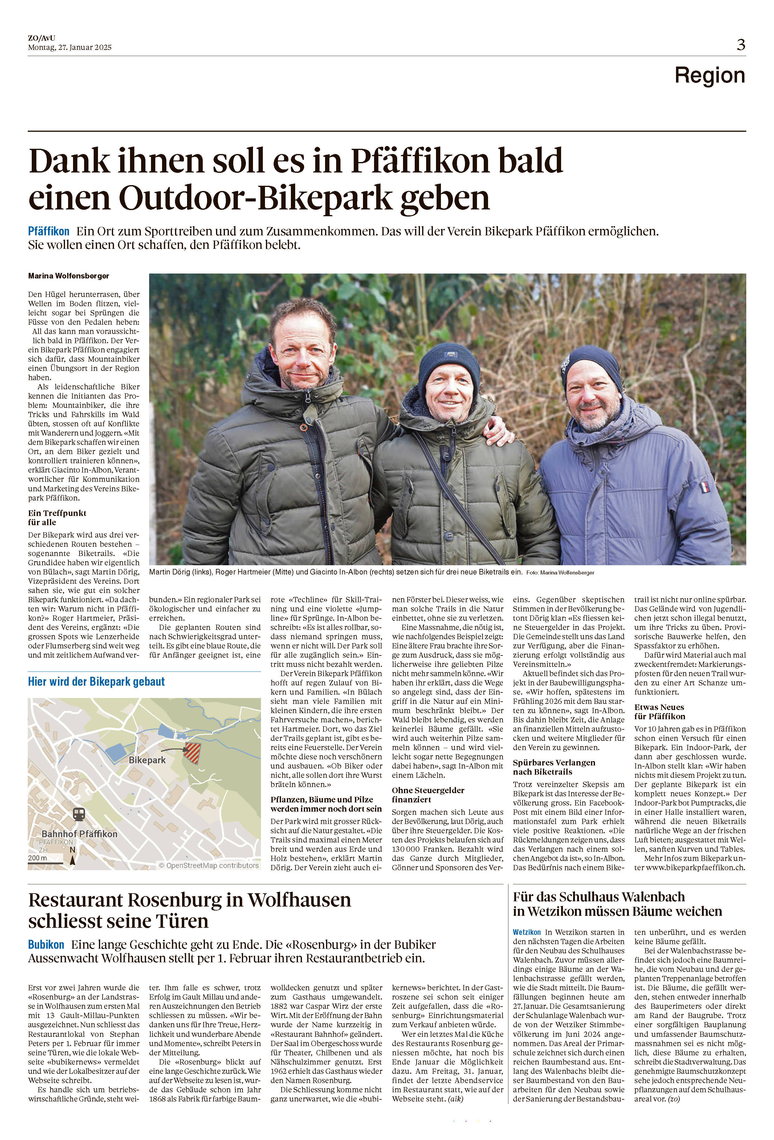 Zuercher Oberlaender - Zuercher Oberlaender Montag 27. Januar 2025 - 3.png