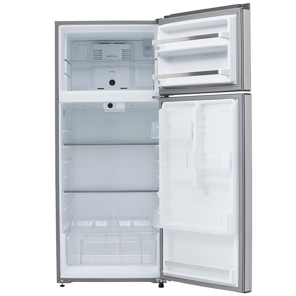 Miniatura: Refrigerador 18 pies cúbicos Top Mount de 2 puertas Gris WT1818A