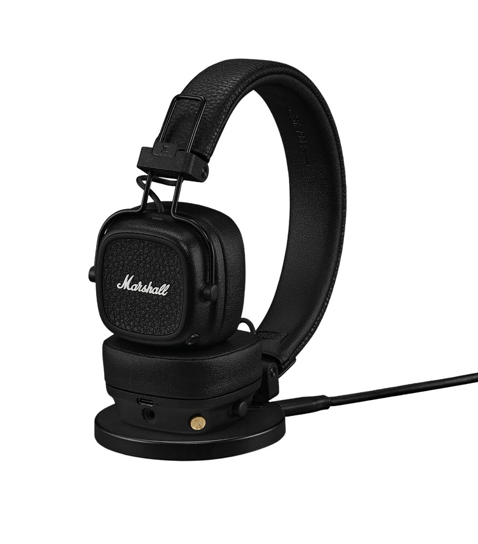 Miniatura: Marshall Audífonos Inalámbricos On Ear Major V Bluetooth Negro, Crema