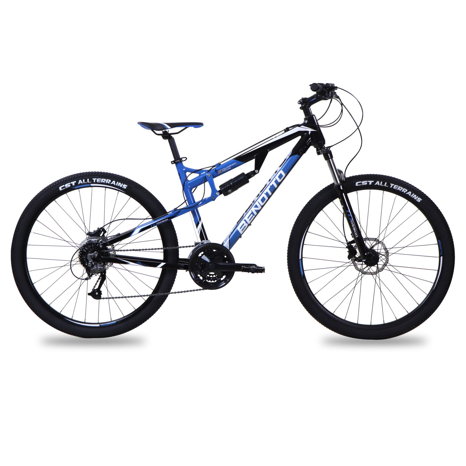 Bicicleta BENOTTO Montaña DS-900 R27.5 27V. Hombre Shimano Altus Frenos Doble Di