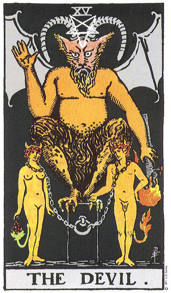 şeytan Tarot kartı
