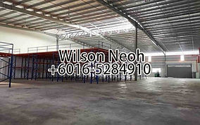 Desa Cemerlang Freehold Big Land Factory with substation