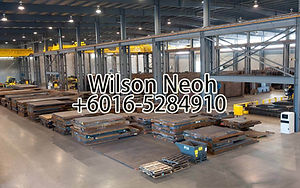 Johor Bahru Detached Factory with Overhead Crane