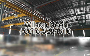 Johor Bahru Big Factory For Sale Freehold with Overhead Crane