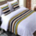 Bed Runner with Two Cushion Covers