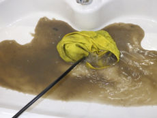 配管洗浄 スネークワイヤー