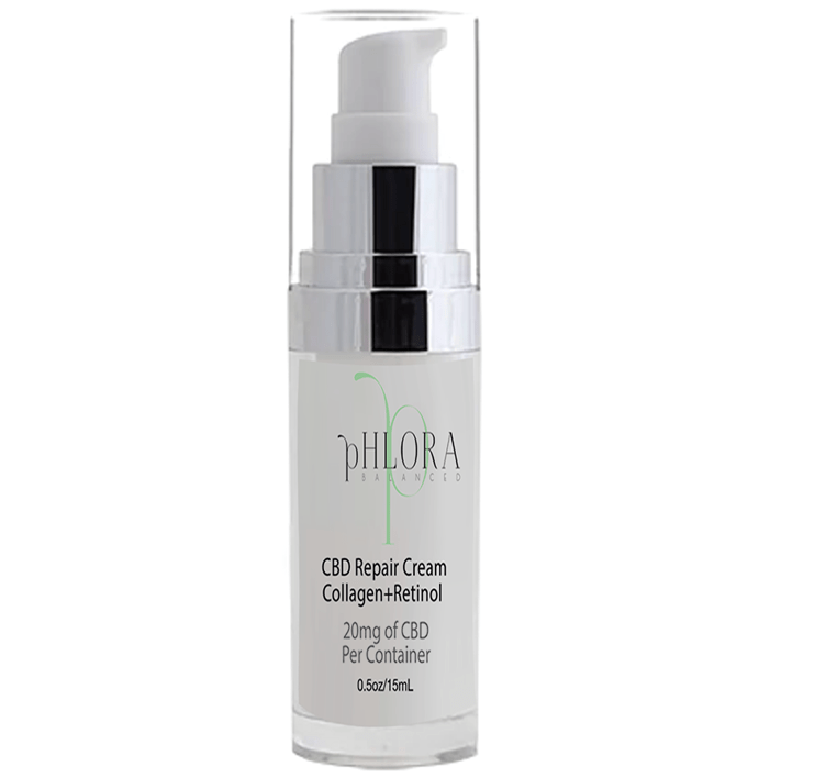 cbd repair cream and beauty products with cbd in it