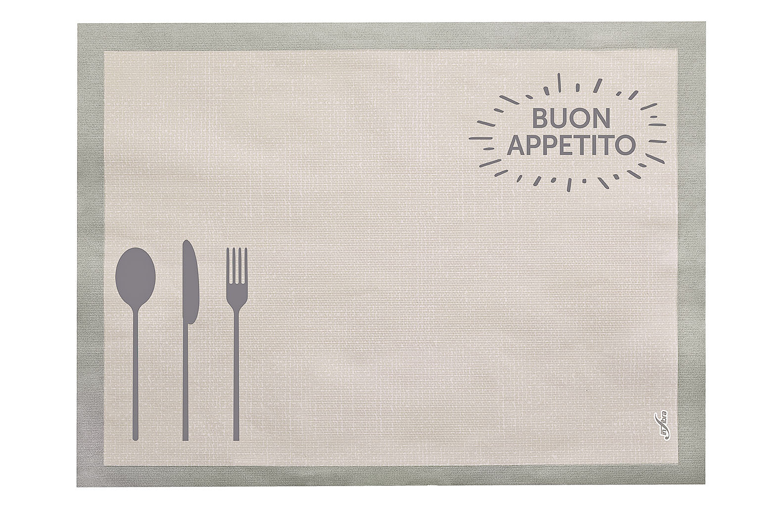Tovaglietta Decoro Buon Appettito - 125 pezzi - minimo ordine 8 confezioni