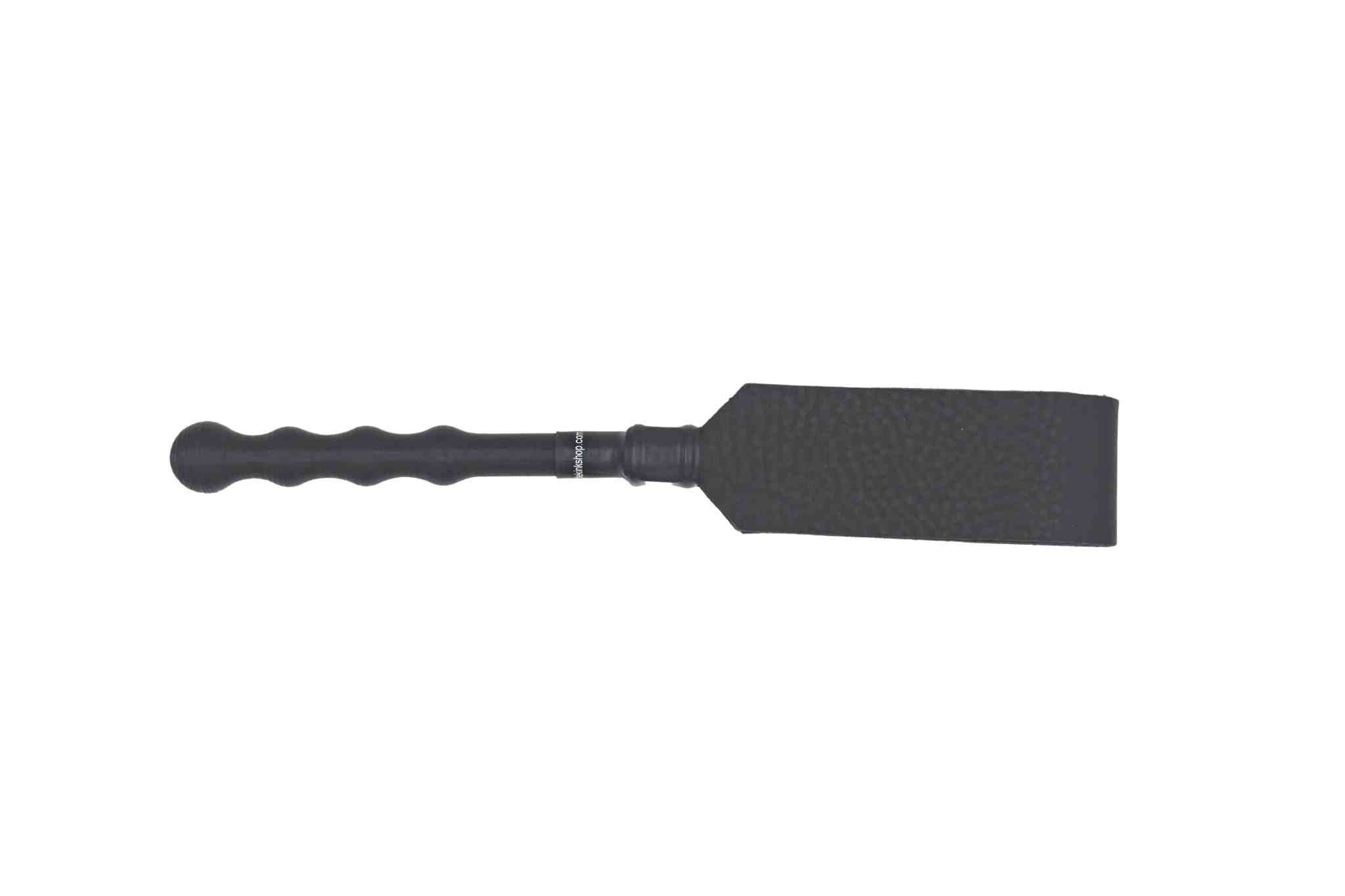 Short Bull Hide Crop Paddle