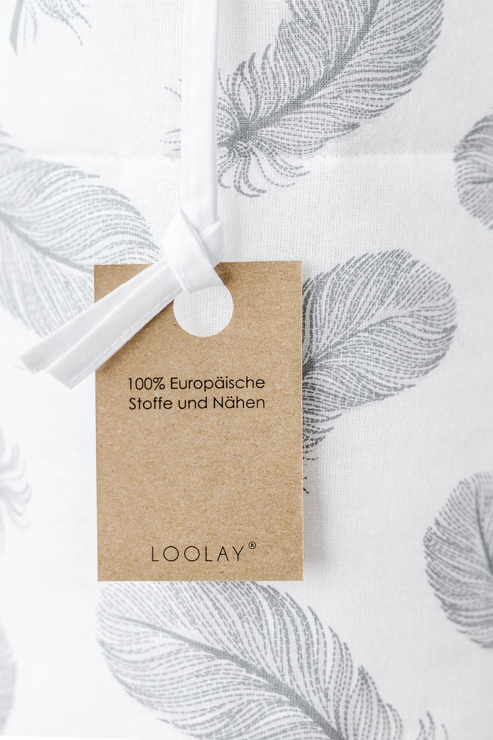 Miniaturbild: Bettumrandung Babynbett Babynest Nestchen FEDER Weiß Loolay