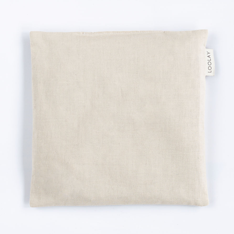 100% BEIGE Kirschkernkissen 20x20 cm Wärmekissen Kernkissen Kältekompresse