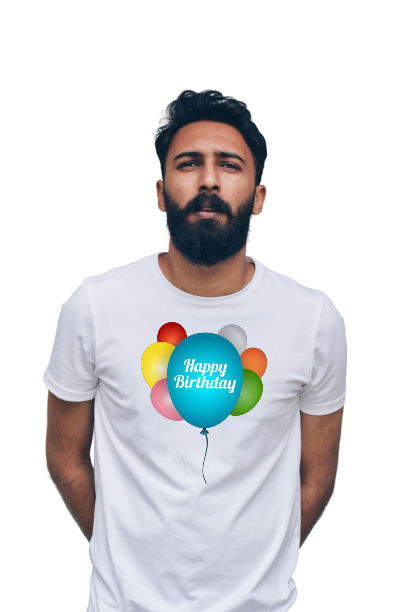 Essque Wishes Balloon Birthday T-shirt