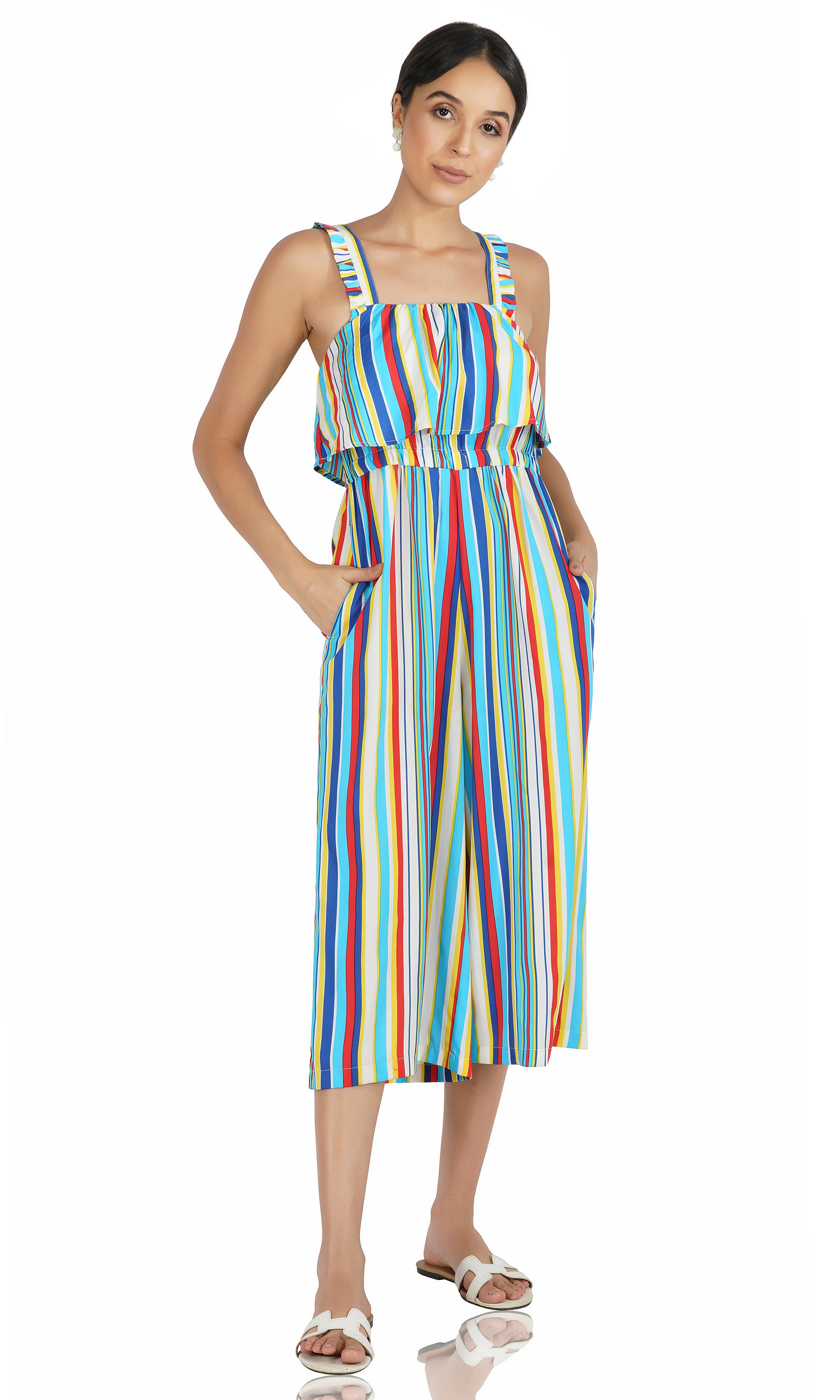 Essque Multi Color Jump Suit