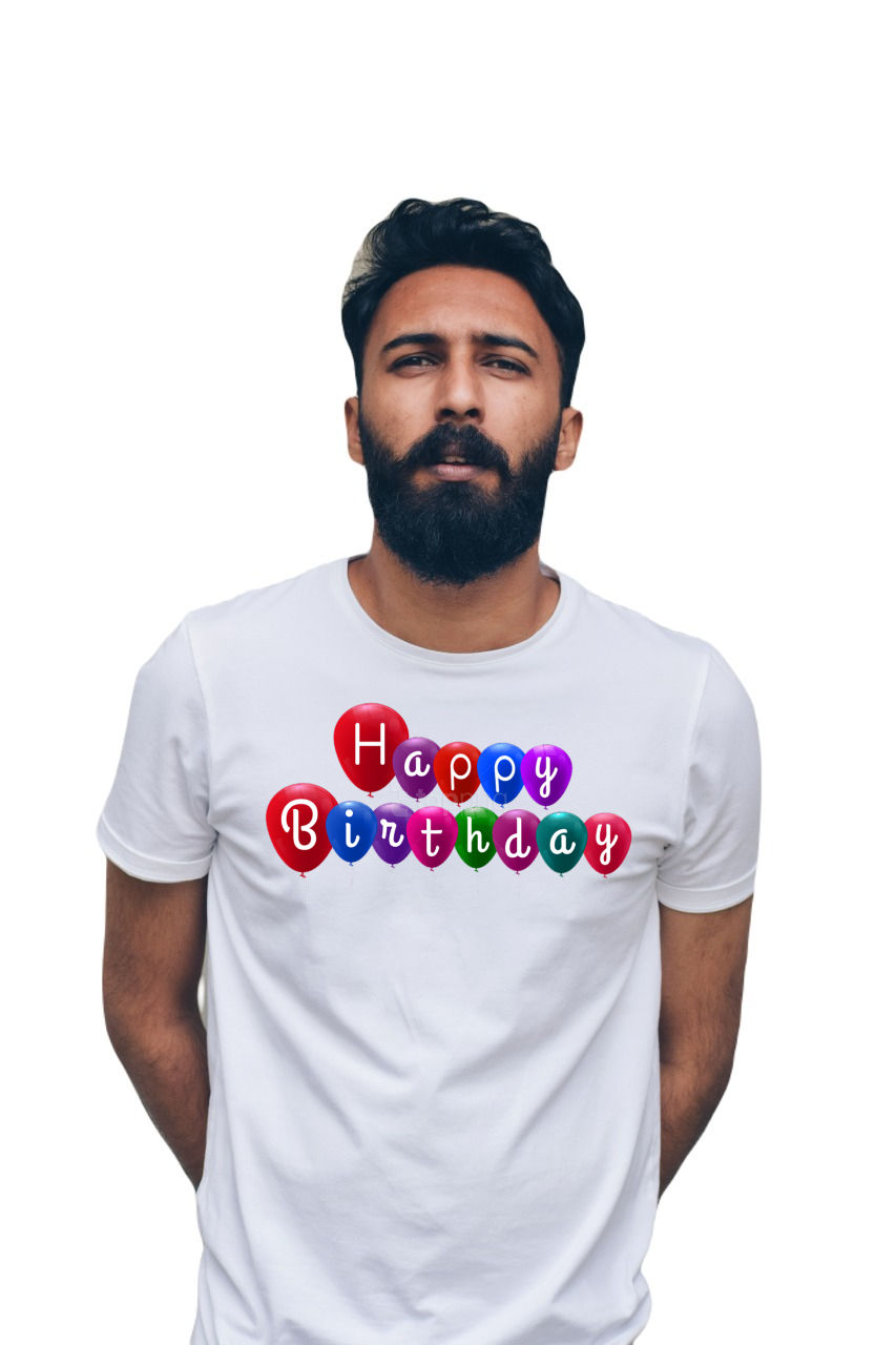Essque Balloon Happy Birthday Tshirt