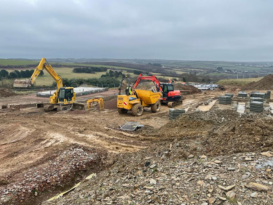 Groundworks of Willingcott  holiday home to buy, 
Devon, Woolacombe  