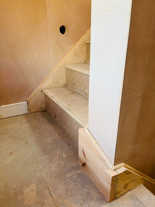 stairs and carpentry in Willingcott holiday homes