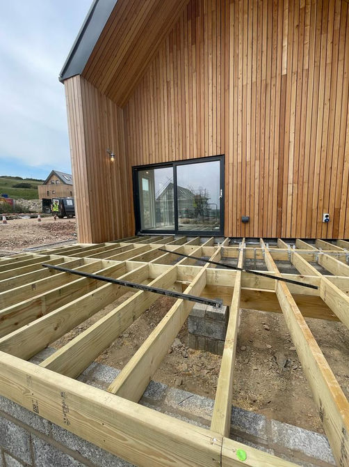 Foundations of Willingcott luxury holiday homes