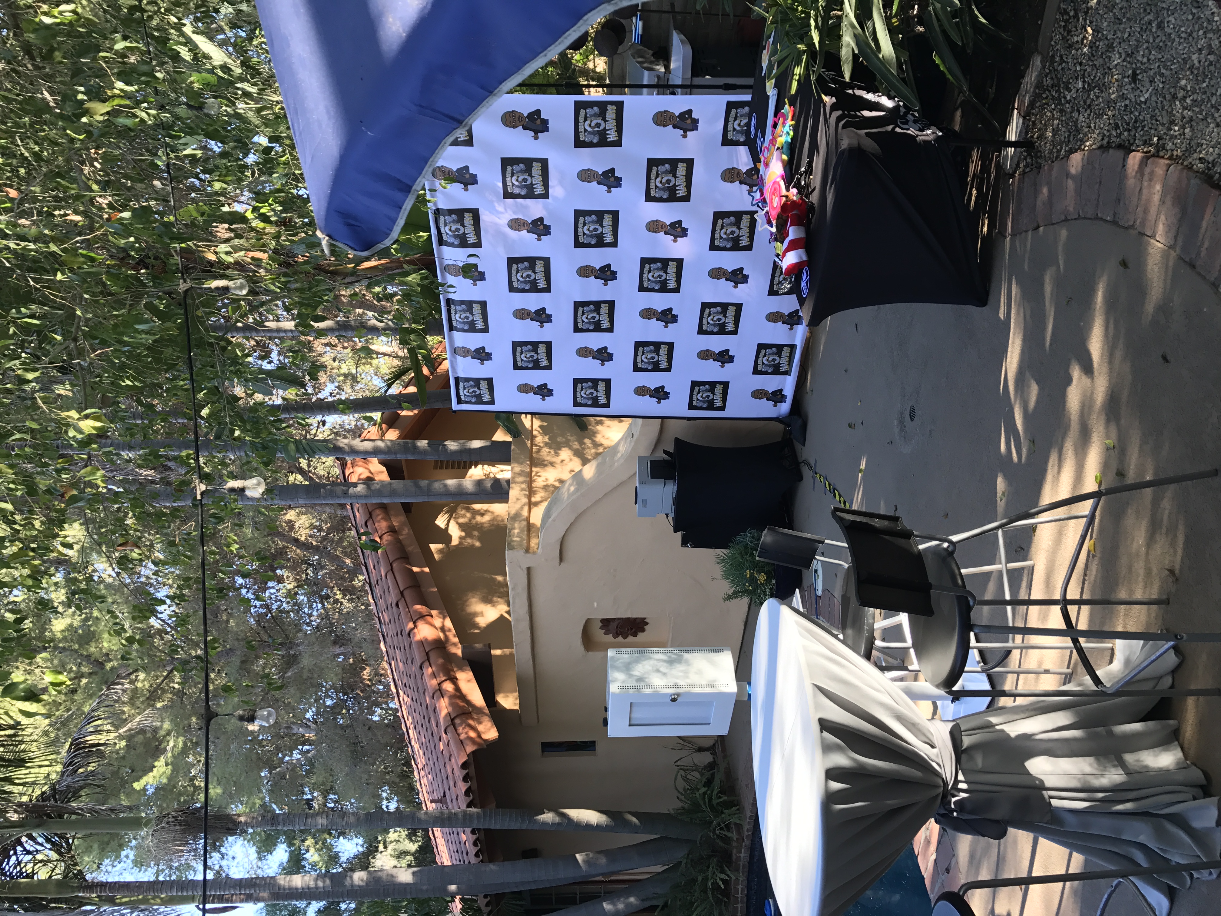 step and repeat photo booth